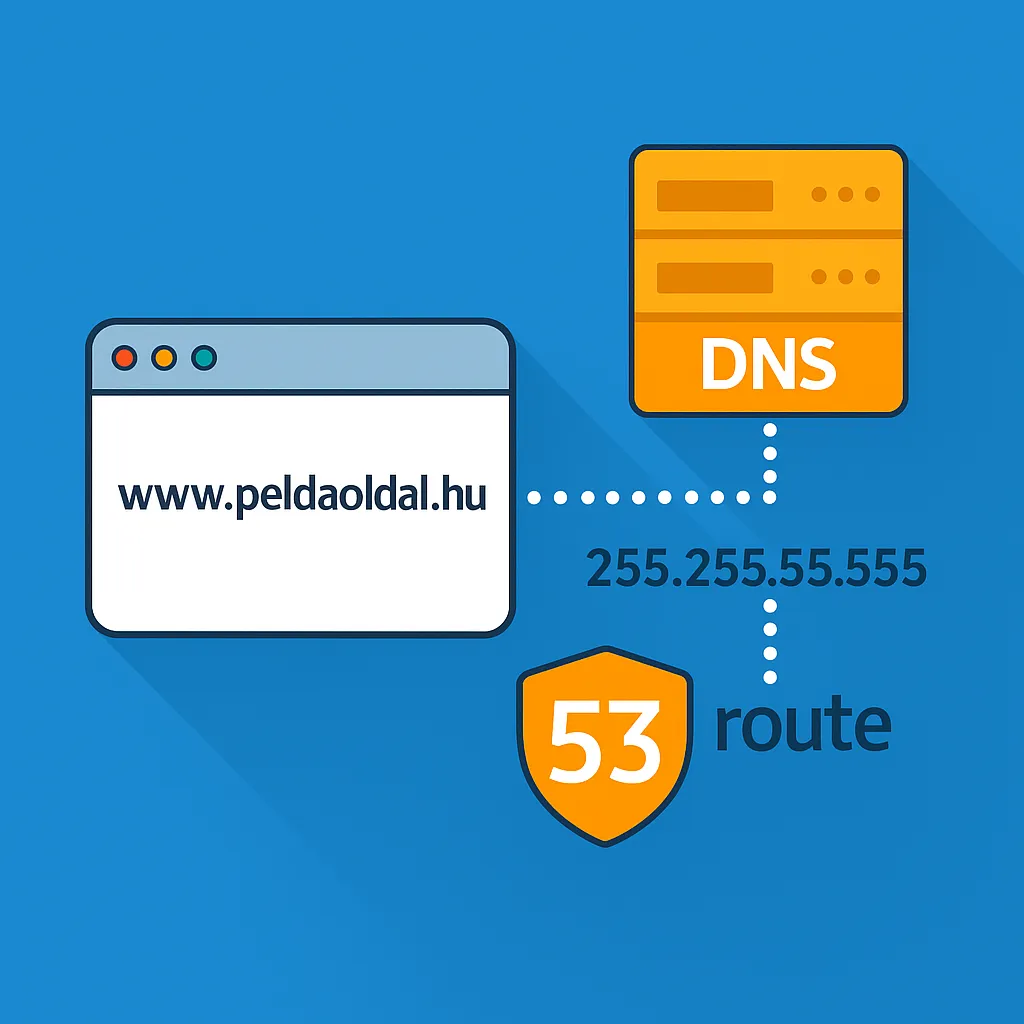 Domain név, DNS és az Amazon Route 53 ereje a gyakorlatban