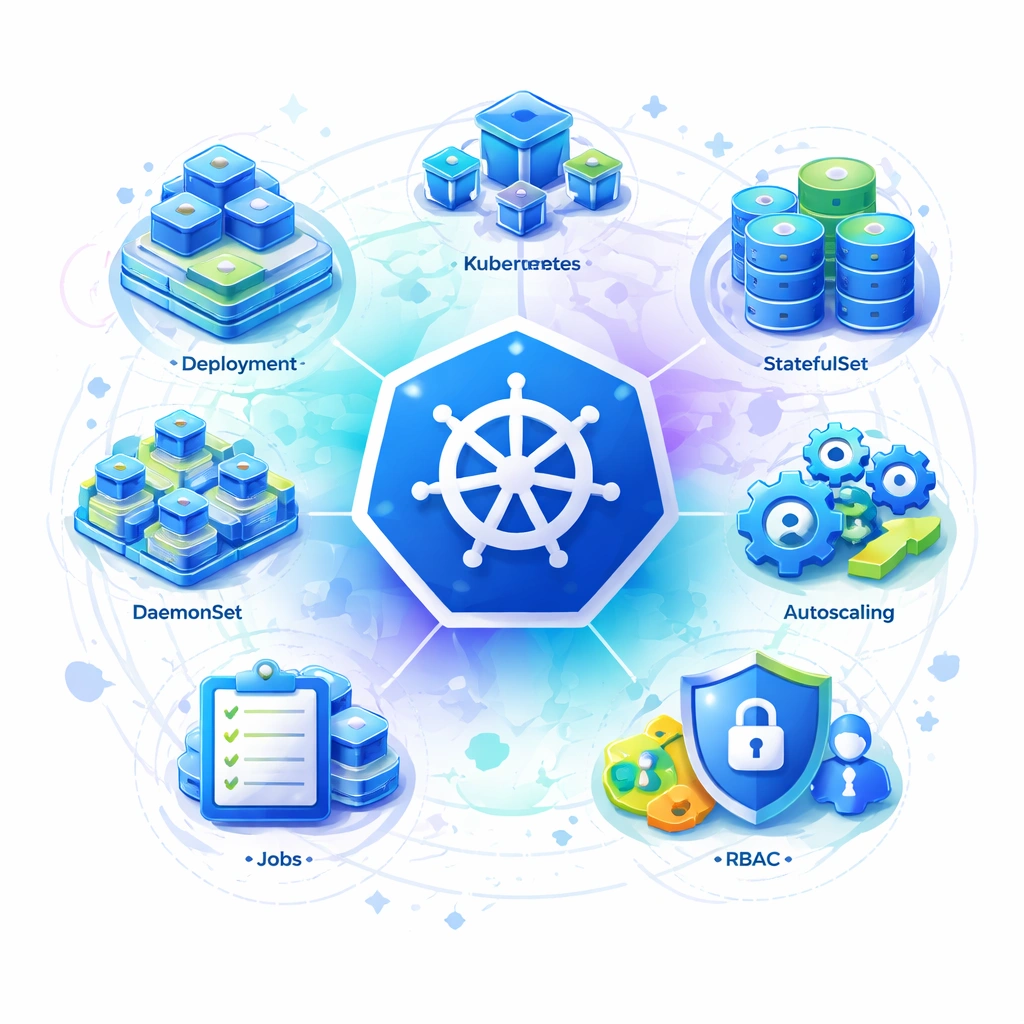 Kubernetes workload: DaemonSet, StatefulSet, Autoscaling